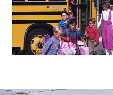 Students and Bus